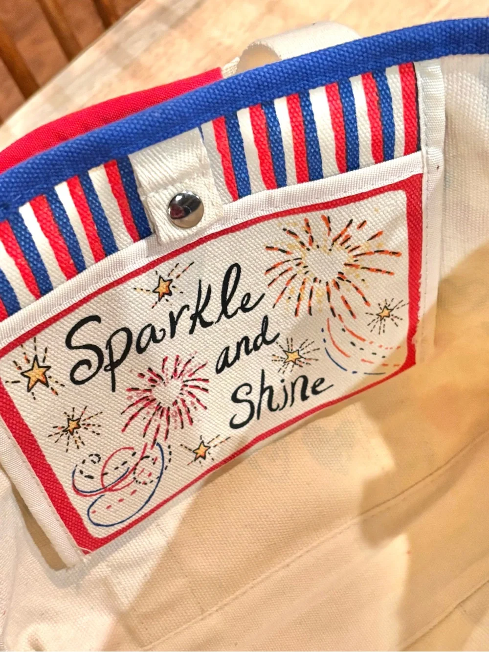 Brighton Red White & You Love Hearts Mini Tote Crossbody Bag